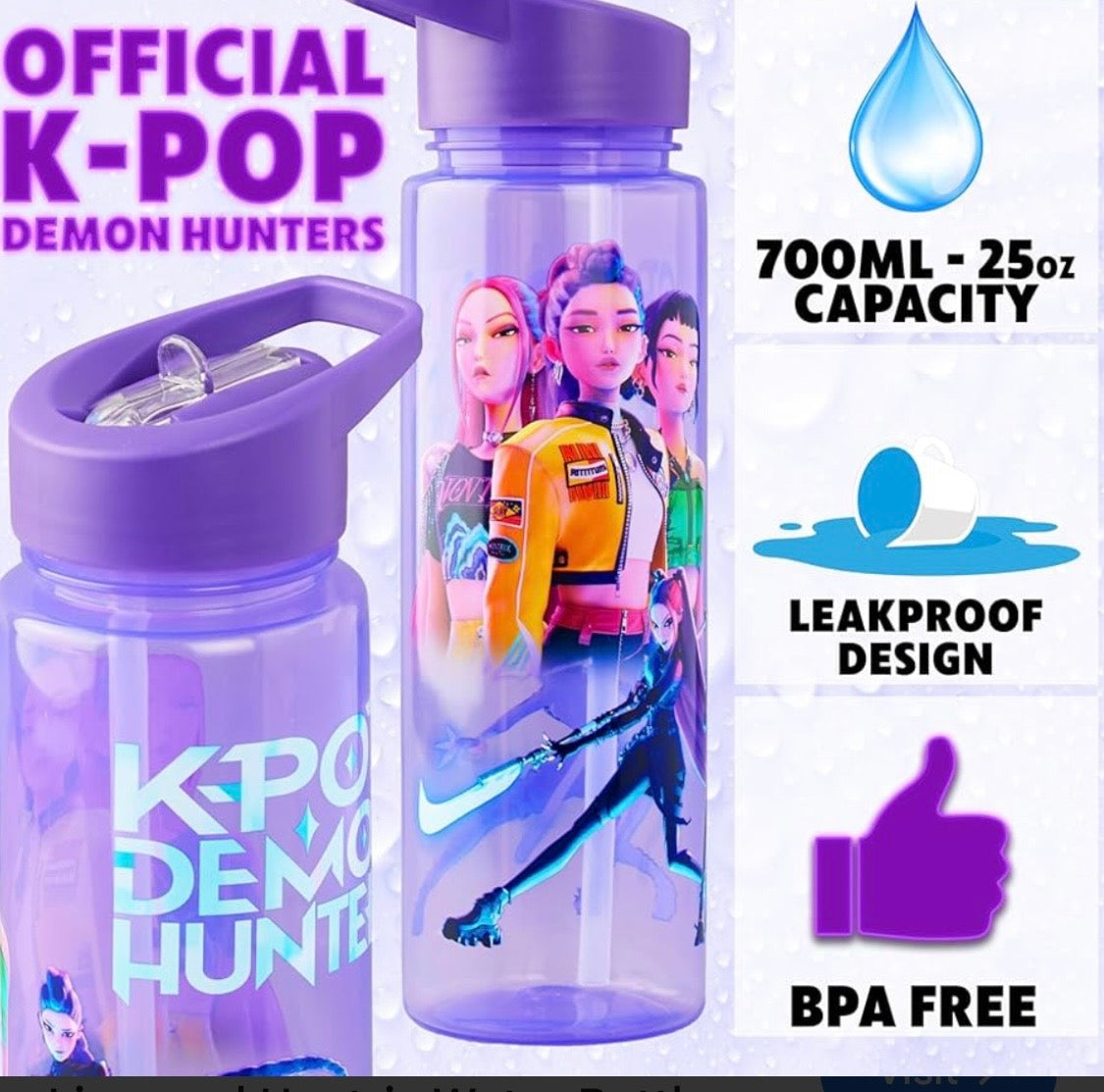 Huntrix Drink Bottle