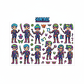Huntrix K-pop Demon Hunters Sticker Set