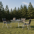 Outdoor Folding Table and Chairs Set