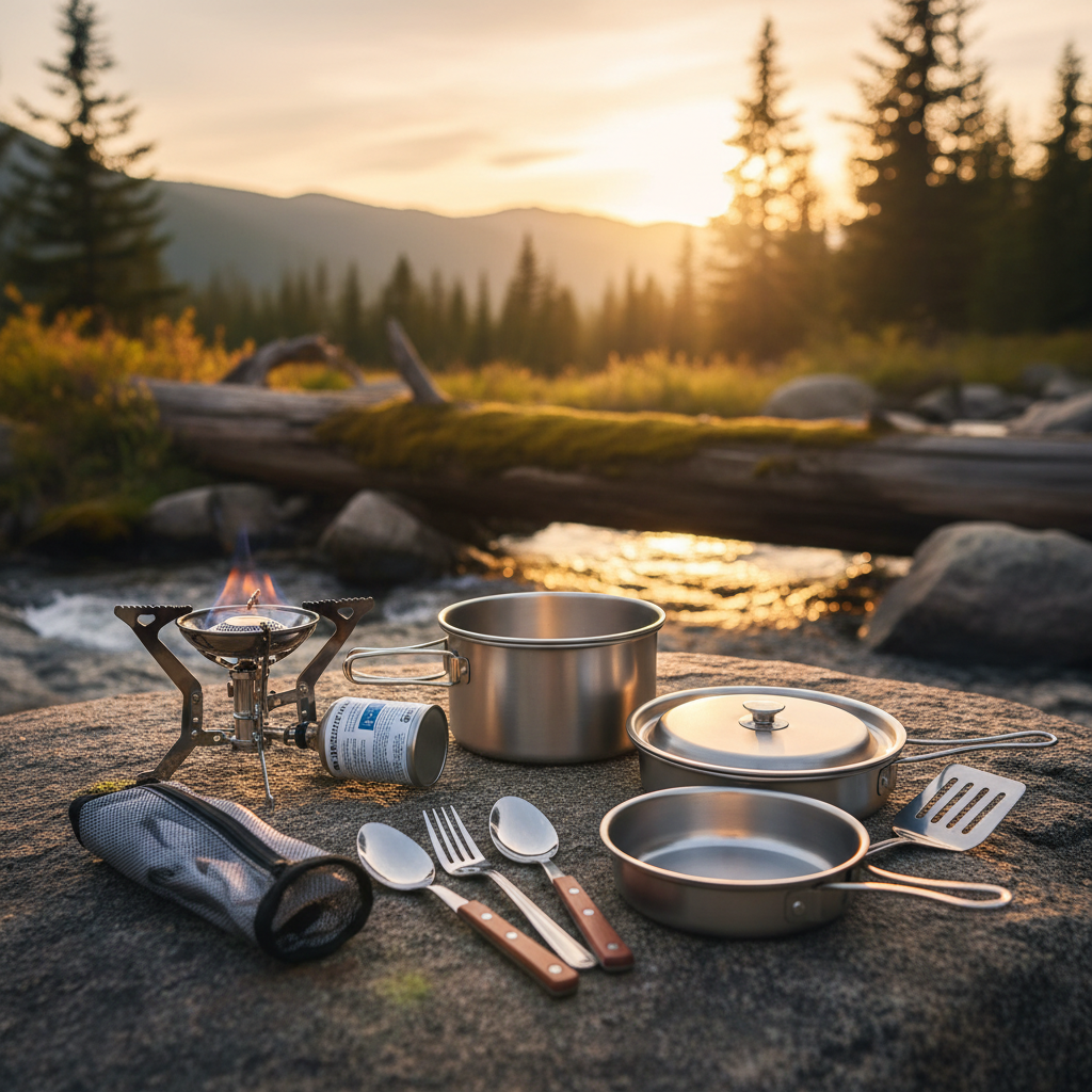 Outdoor Camping Cooking Set