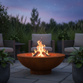 55cm Rust Fire Pit
