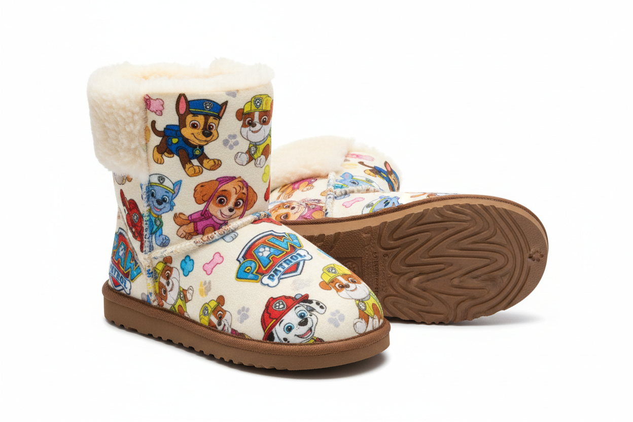 Paw Patrol Kids Ugg Style Slippers