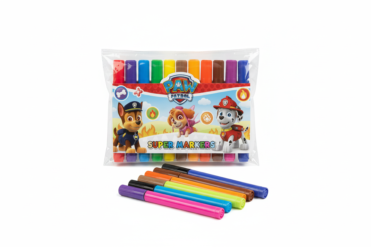 Paw Patrol Texta Set for kids