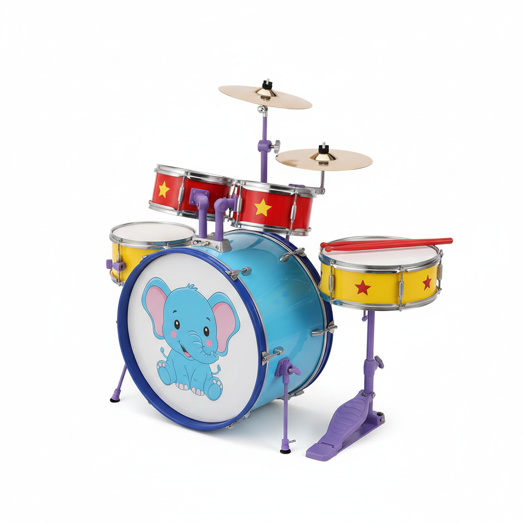 Kids 6 Piece Drum Kit