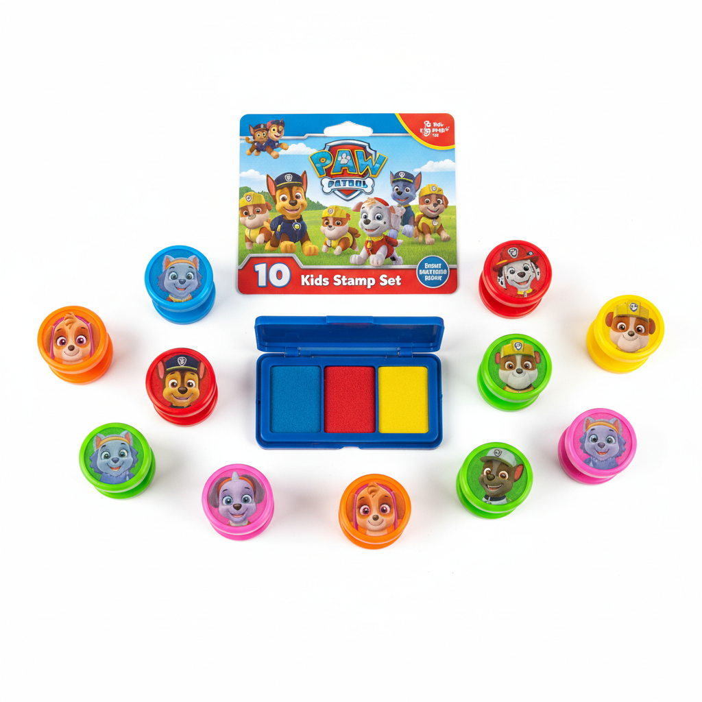 Paw Patrol 10 Piece Stamp Set